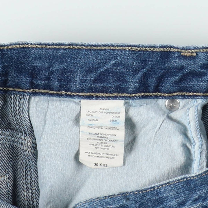 Dickies denim painter pants for men, equivalent to W30 cotton blue type Vintage Second Hand