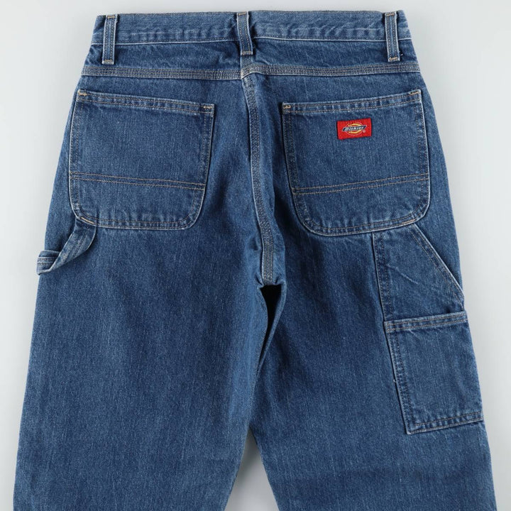 Dickies denim painter pants for men, equivalent to W30 cotton blue type Vintage Second Hand