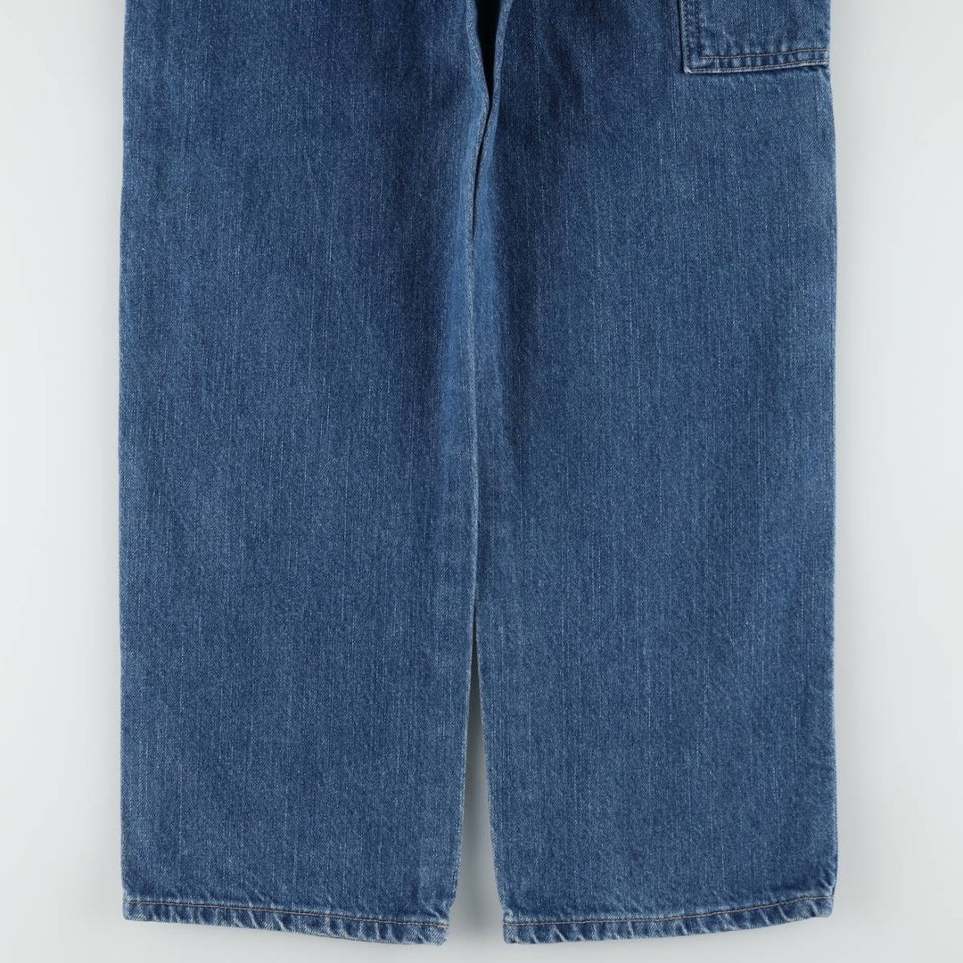 Dickies denim painter pants for men, equivalent to W30 cotton blue type Vintage Second Hand