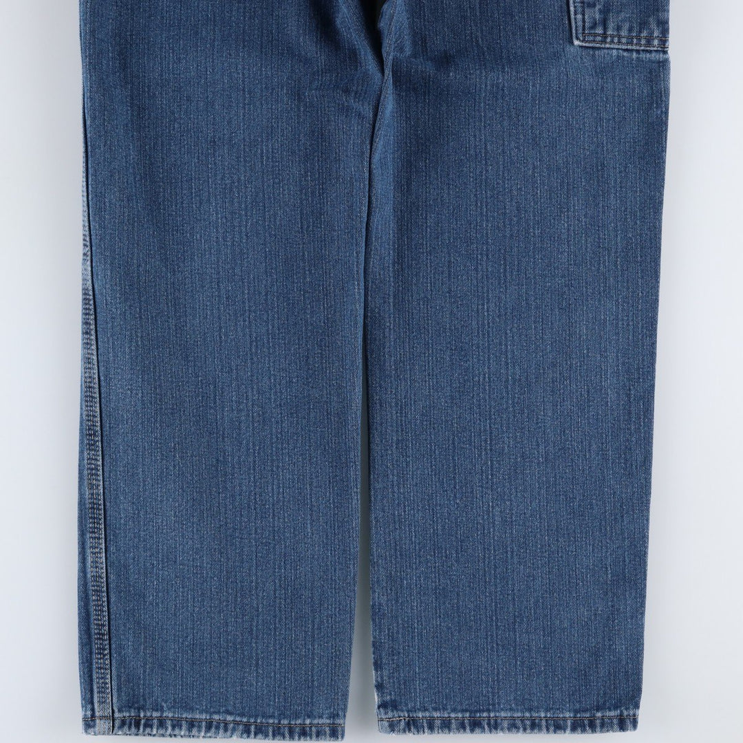 Dickies denim painter pants for men, equivalent to W35 cotton blue type Vintage Second Hand