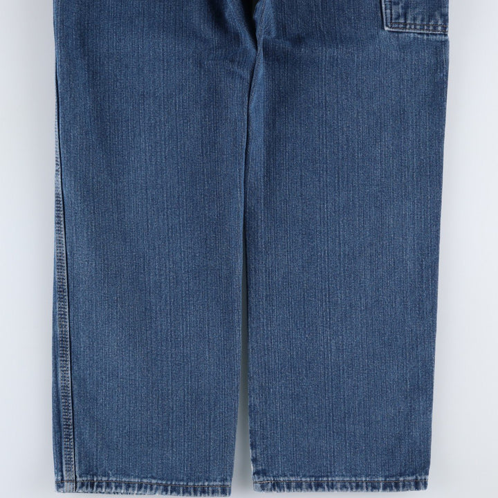 Dickies denim painter pants for men, equivalent to W35 cotton blue type Vintage Second Hand