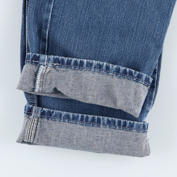 Dickies denim painter pants for men, equivalent to W35 cotton blue type Vintage Second Hand