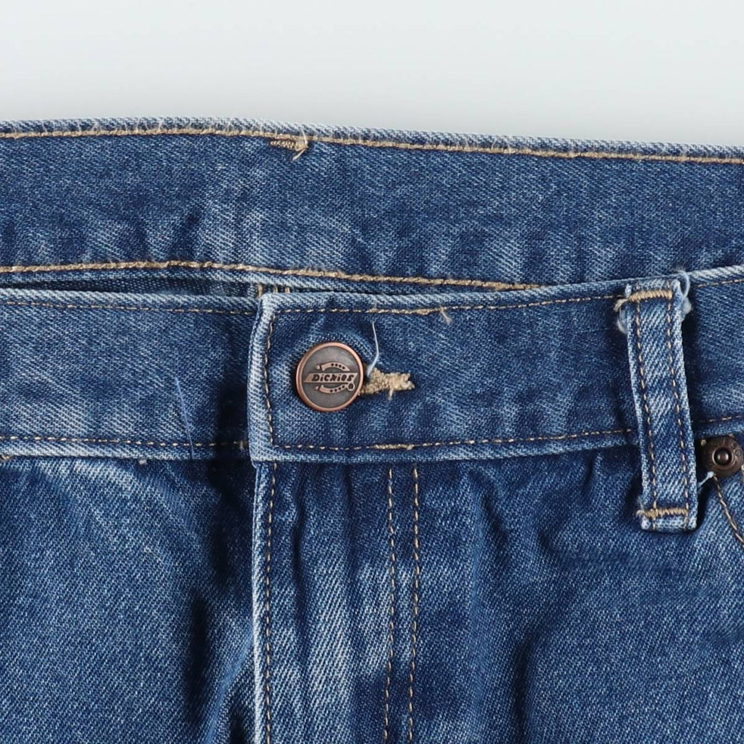 Dickies denim painter pants for men, equivalent to W32 cotton blue type Vintage Second Hand