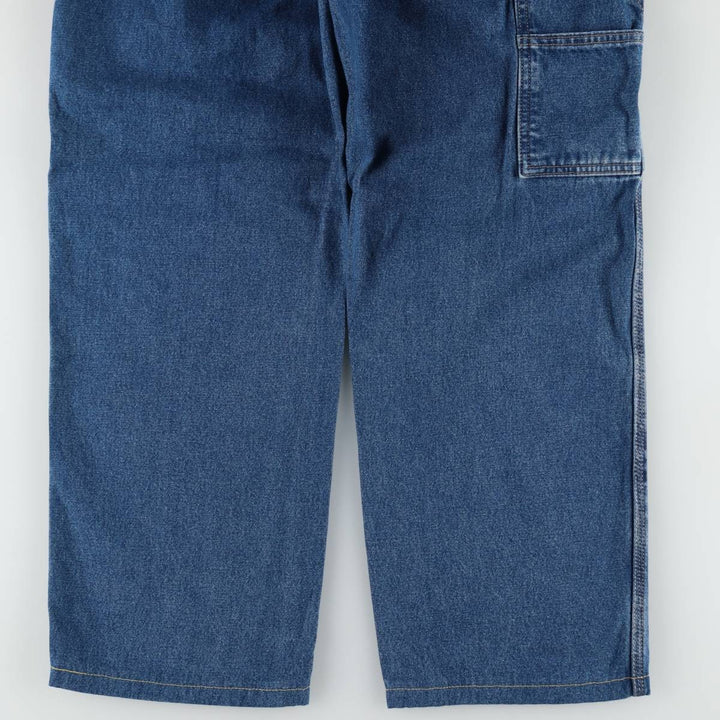 Dickies denim painter pants for men, equivalent to W32 cotton blue type Vintage Second Hand