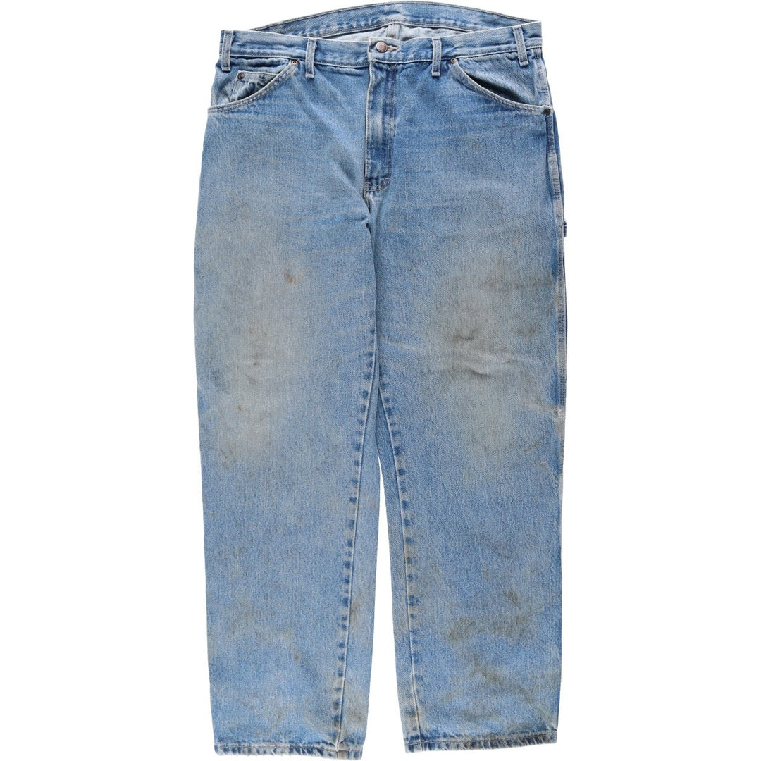Dickies Relaxed Fit Denim Painter Pants Men's W37 cotton blue type Vintage Second Hand