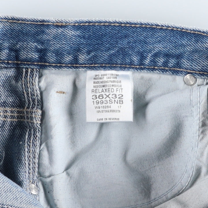 Dickies Relaxed Fit Denim Painter Pants Men's W37 cotton blue type Vintage Second Hand