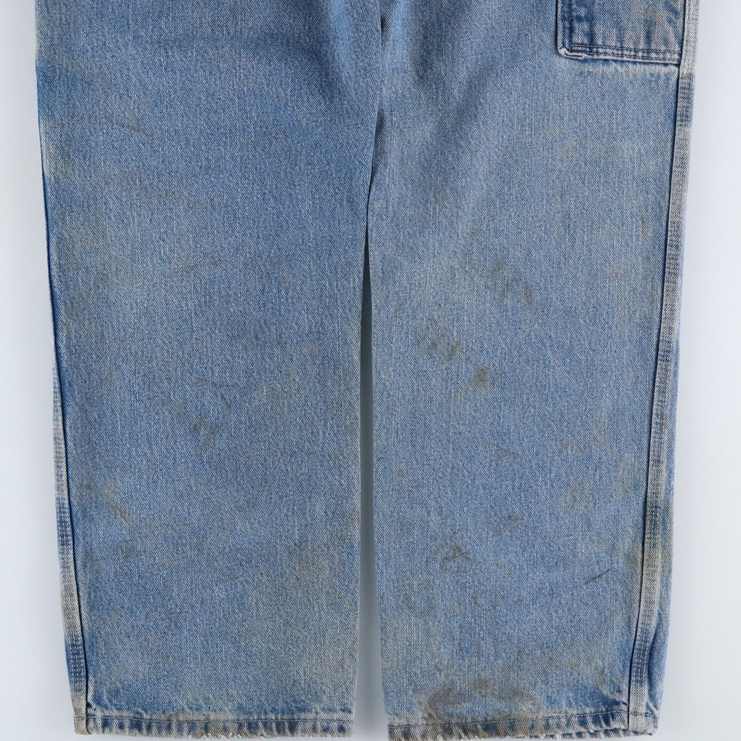 Dickies Relaxed Fit Denim Painter Pants Men's W37 cotton blue type Vintage Second Hand