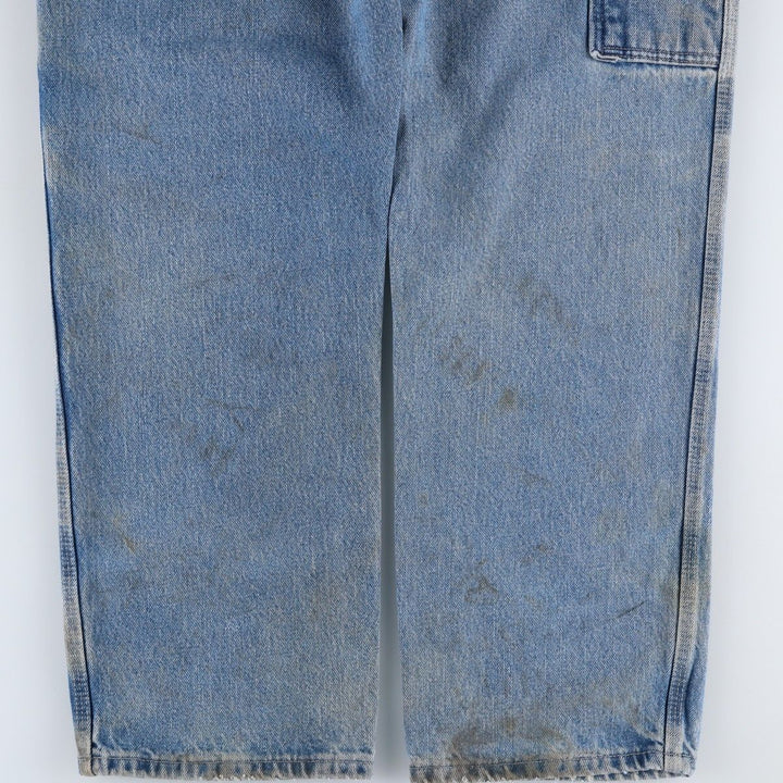 Dickies Relaxed Fit Denim Painter Pants Men's W37 cotton blue type Vintage Second Hand