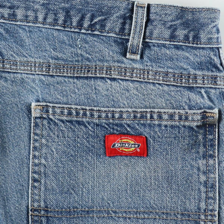 Dickies denim painter pants for men, equivalent to W37 cotton Blue type light blue Vintage Second Hand