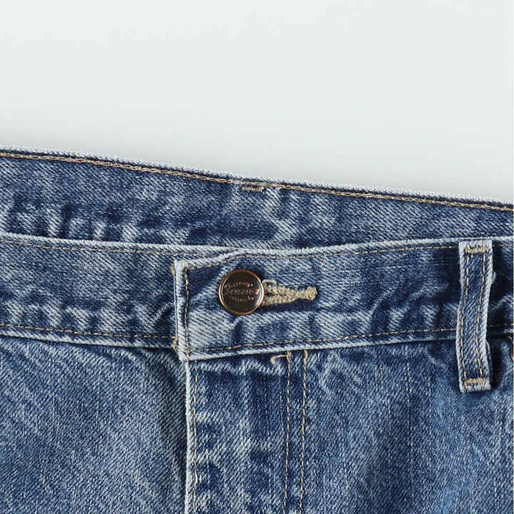 Dickies denim painter pants for men, equivalent to W37 cotton Blue type light blue Vintage Second Hand