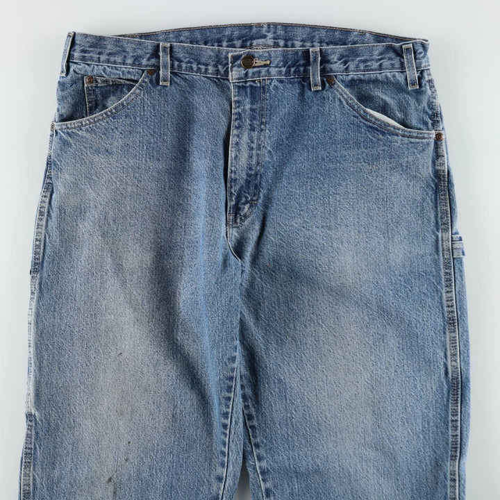 Dickies denim painter pants for men, equivalent to W37 cotton Blue type light blue Vintage Second Hand