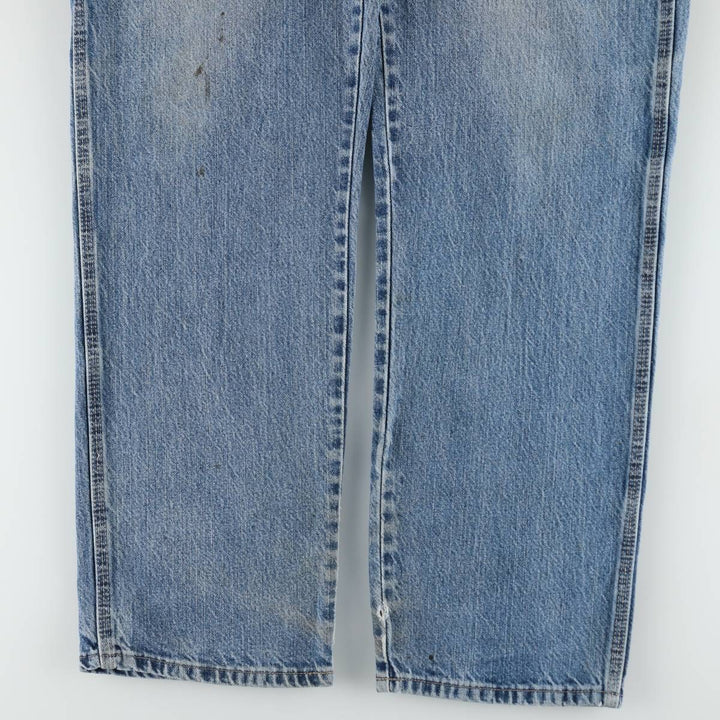 Dickies denim painter pants for men, equivalent to W37 cotton Blue type light blue Vintage Second Hand