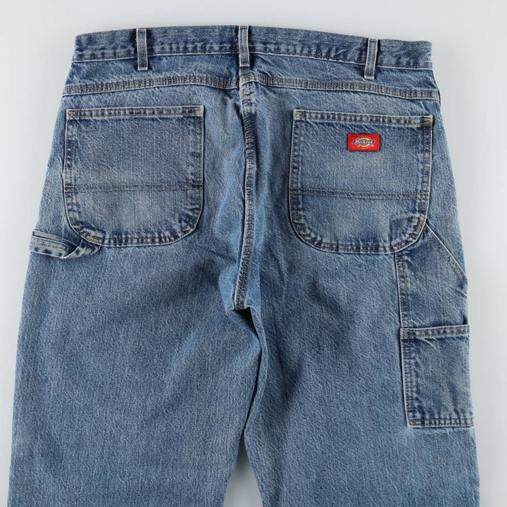 Dickies denim painter pants for men, equivalent to W37 cotton Blue type light blue Vintage Second Hand