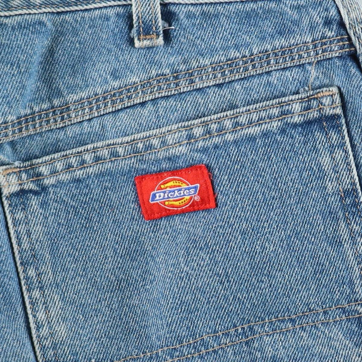 Dickies denim painter pants for men, equivalent to W32 cotton Blue type light blue Vintage Second Hand