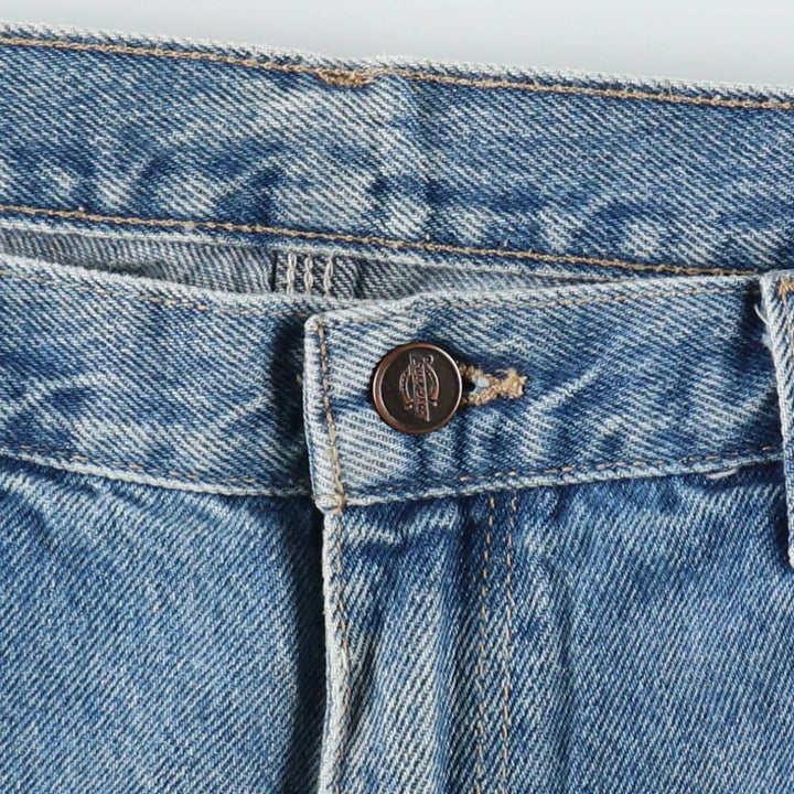 Dickies denim painter pants for men, equivalent to W32 cotton Blue type light blue Vintage Second Hand