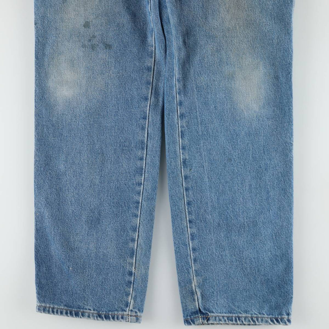 Dickies denim painter pants for men, equivalent to W32 cotton Blue type light blue Vintage Second Hand