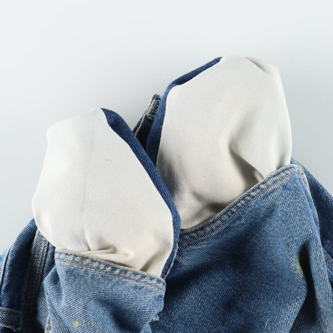 Dickies Relaxed Fit Paint Denim Painter Pants, Men's W32 (approx.) cotton Blue type light blue Vintage Second Hand