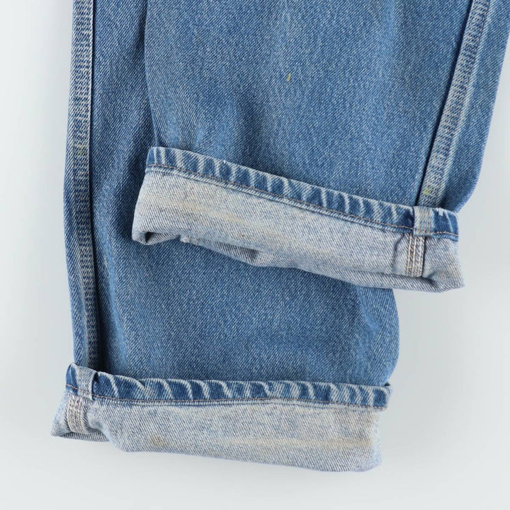 Dickies Relaxed Fit Paint Denim Painter Pants, Men's W32 (approx.) cotton Blue type light blue Vintage Second Hand