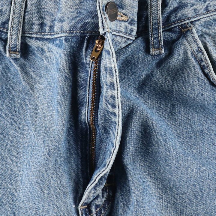 Dickies Relaxed Fit Double Knee Denim Painter Pants, Men's W34 (approx.) cotton Blue type light blue Vintage Second Hand