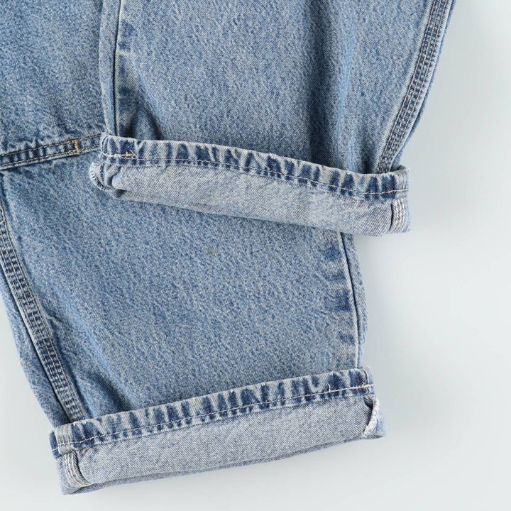 Dickies Relaxed Fit Double Knee Denim Painter Pants, Men's W34 (approx.) cotton Blue type light blue Vintage Second Hand