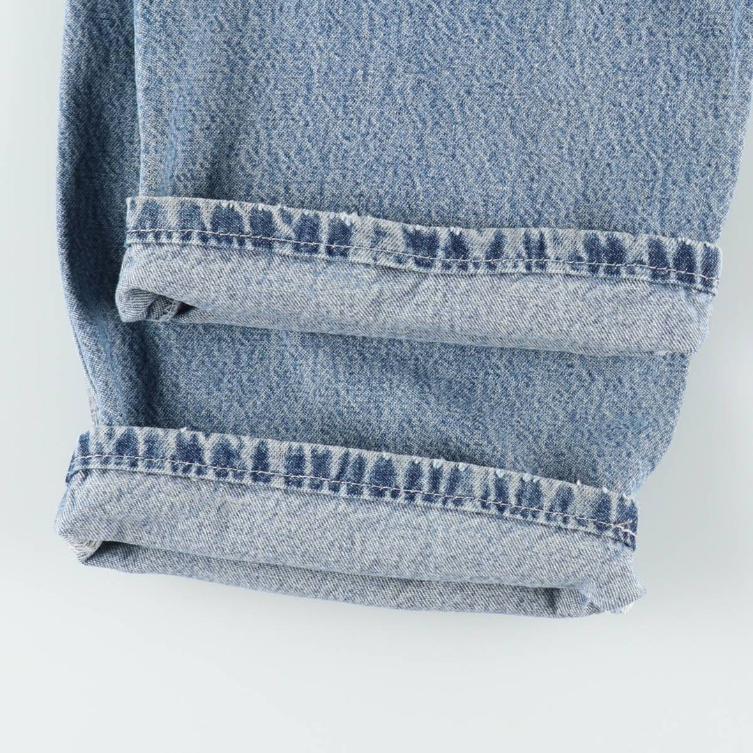 Dickies Relaxed Fit Double Knee Denim Painter Pants, Men's W34 (approx.) cotton Blue type light blue Vintage Second Hand