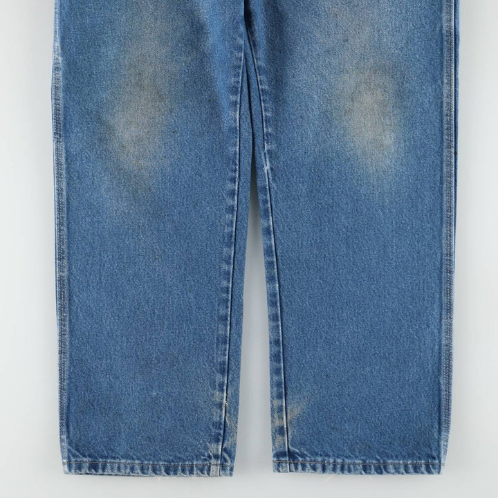 Dickies denim painter pants for men, equivalent to W35 cotton blue type Vintage Second Hand