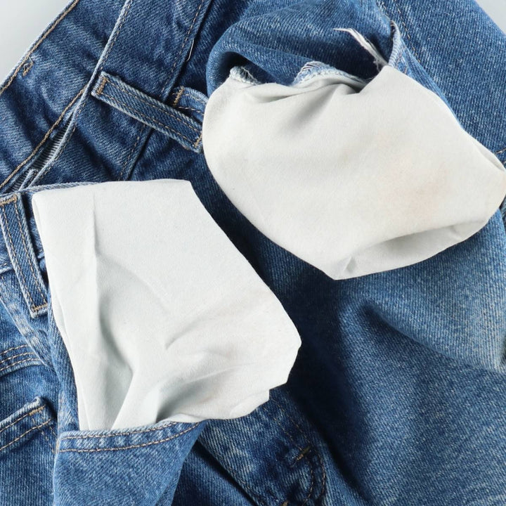 Dickies denim painter pants for men, equivalent to W35 cotton blue type Vintage Second Hand