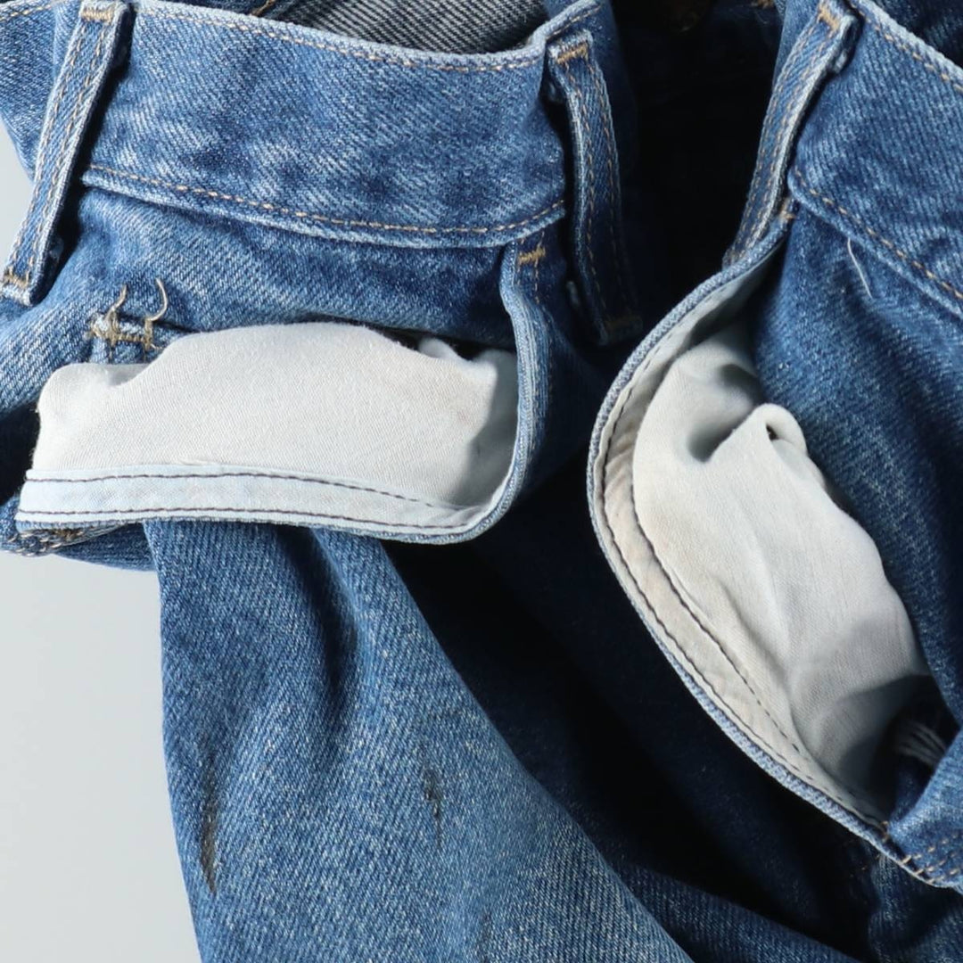 Dickies denim painter pants for men, equivalent to W35 cotton blue type Vintage Second Hand