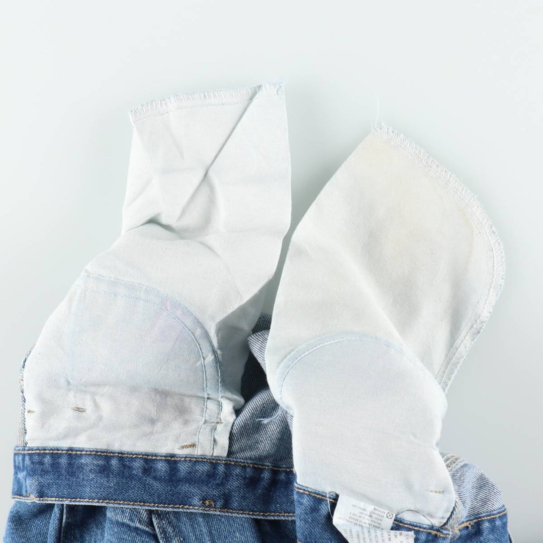 Dickies denim painter pants for men, equivalent to W35 cotton blue type Vintage Second Hand