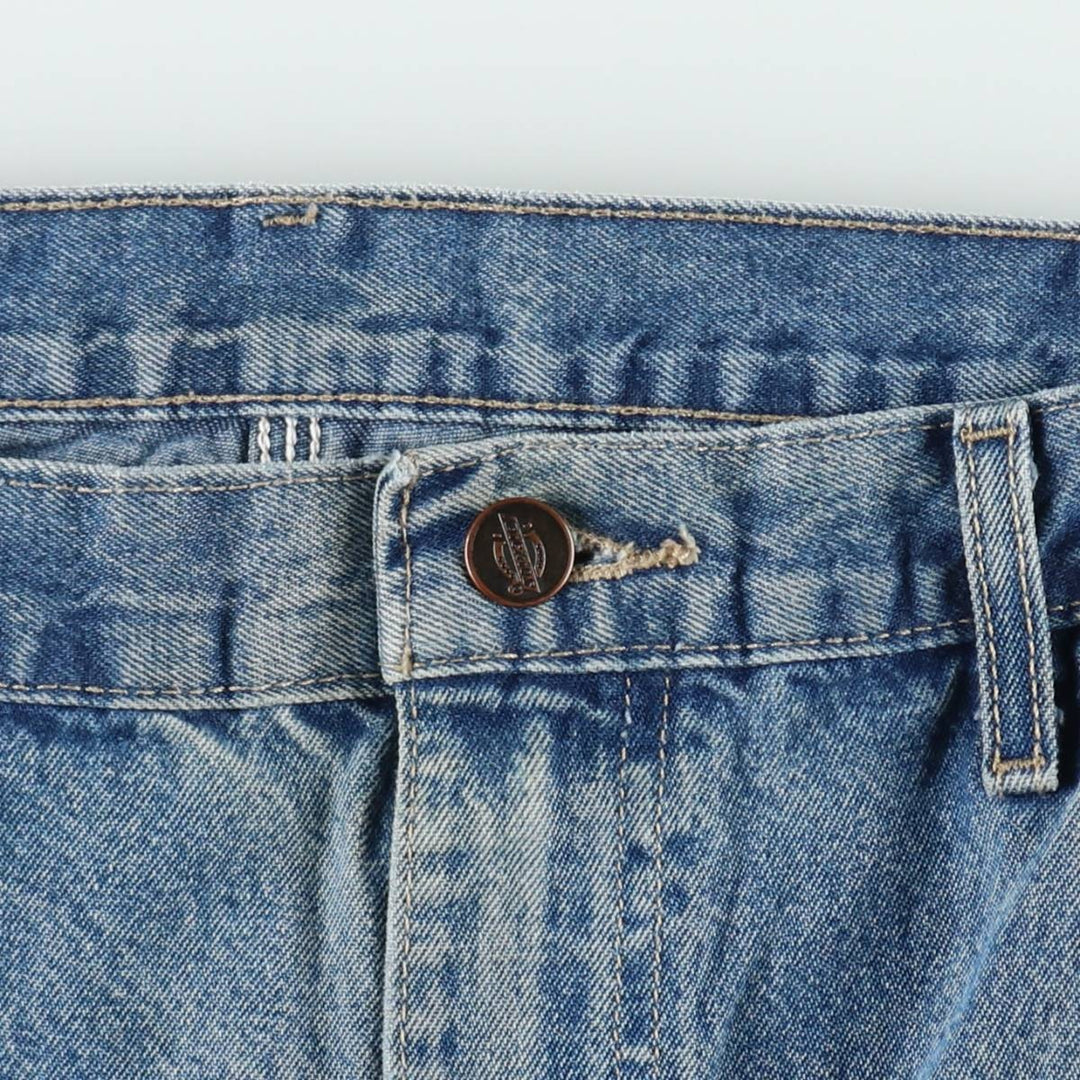 Dickies denim painter pants for men, equivalent to W35 cotton blue type Vintage Second Hand