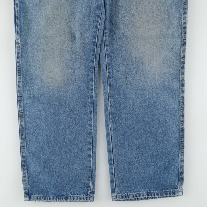 Dickies denim painter pants for men, equivalent to W35 cotton blue type Vintage Second Hand