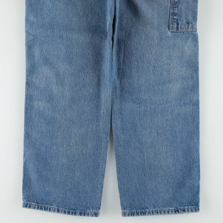 Dickies denim painter pants for men, equivalent to W35 cotton blue type Vintage Second Hand