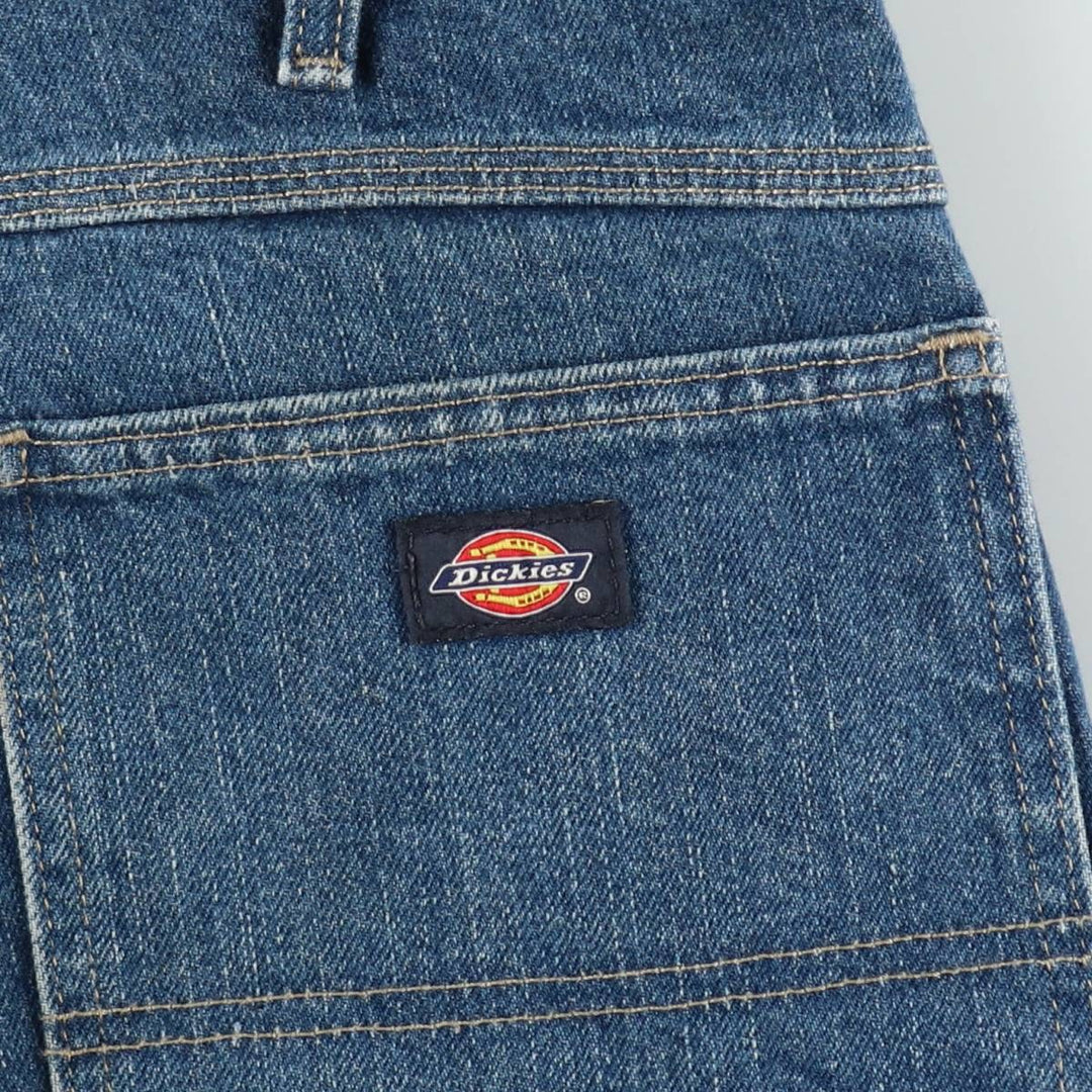 Dickies denim painter pants for men, equivalent to w36 cotton blue type Vintage Second Hand