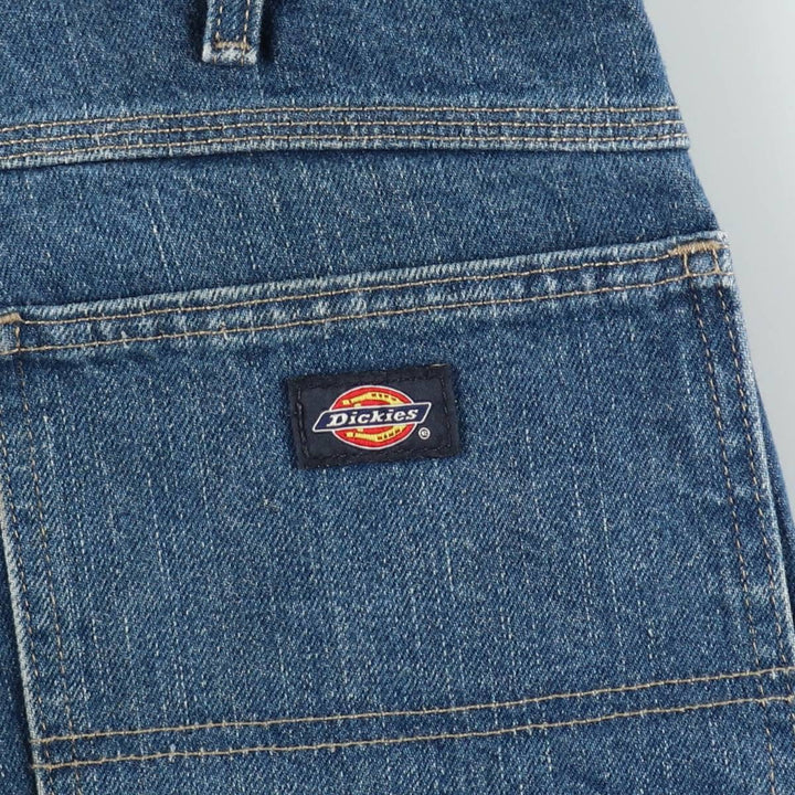 Dickies denim painter pants for men, equivalent to w36 cotton blue type Vintage Second Hand