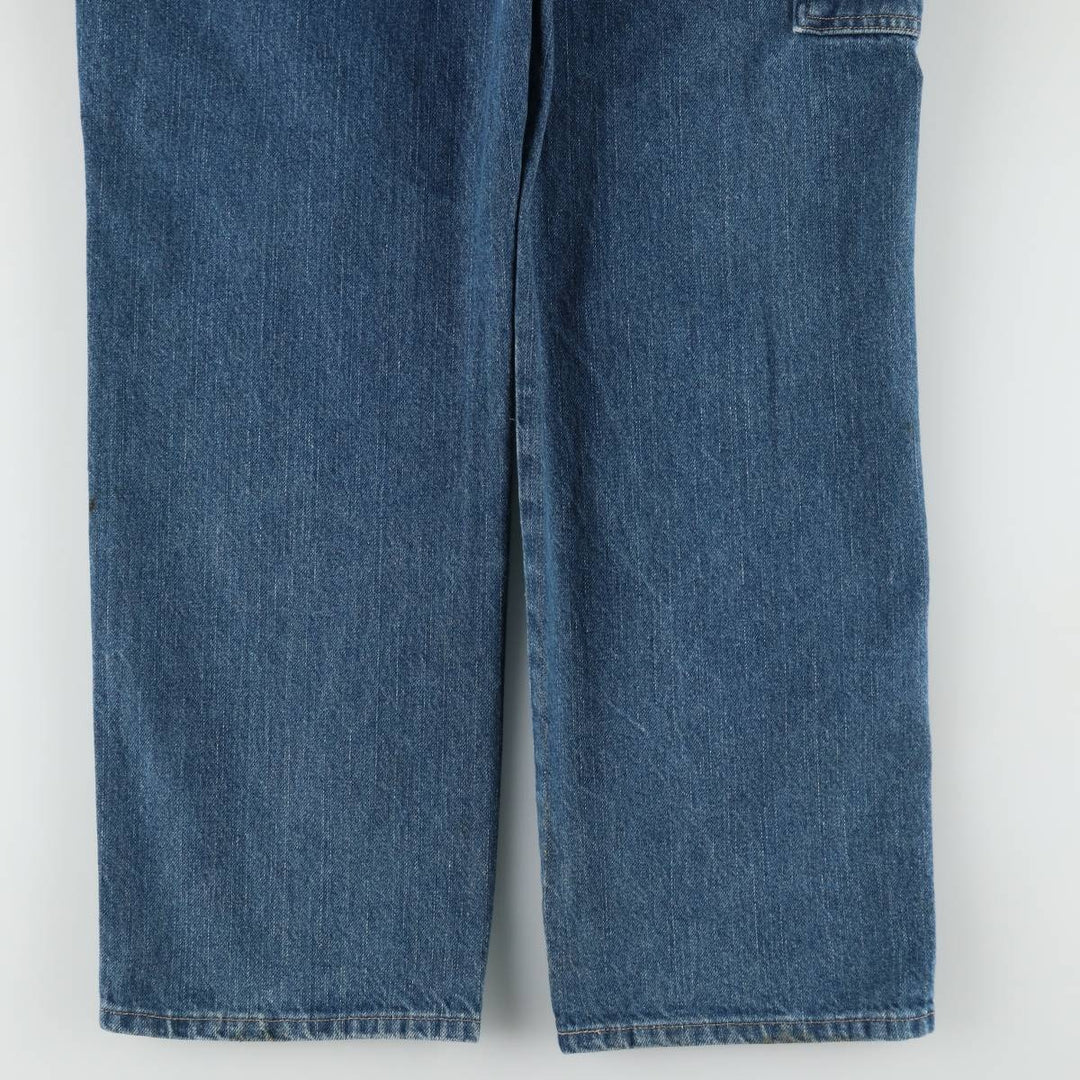 Dickies denim painter pants for men, equivalent to w36 cotton blue type Vintage Second Hand