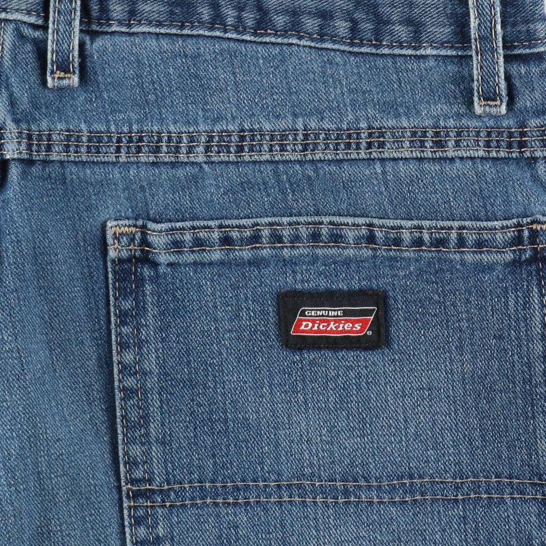 Dickies denim painter pants for men, equivalent to W35 cotton blue type Vintage Second Hand