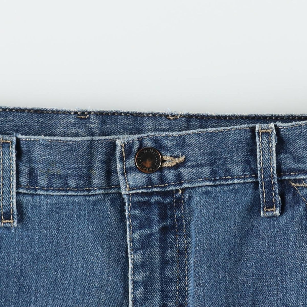 Dickies denim painter pants for men, equivalent to W35 cotton blue type Vintage Second Hand