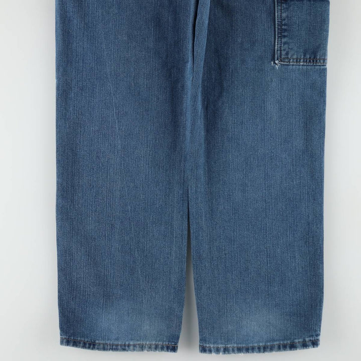 Dickies denim painter pants for men, equivalent to W35 cotton blue type Vintage Second Hand
