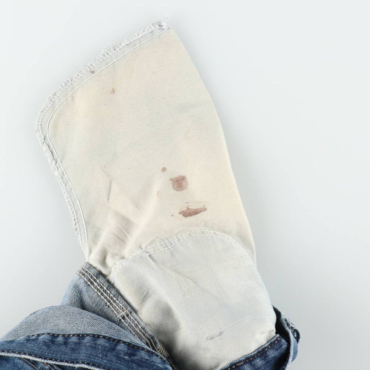 Dickies denim painter pants for men, equivalent to W35 cotton blue type Vintage Second Hand
