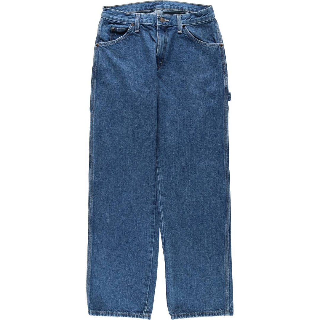 Dickies denim painter pants for men, equivalent to W30 cotton blue type Vintage Second Hand