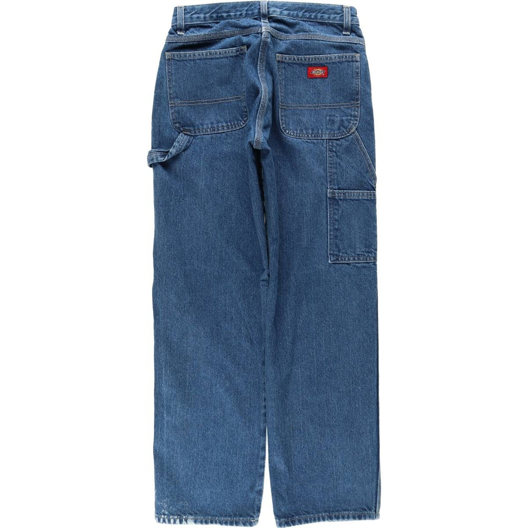 Dickies denim painter pants for men, equivalent to W30 cotton blue type Vintage Second Hand