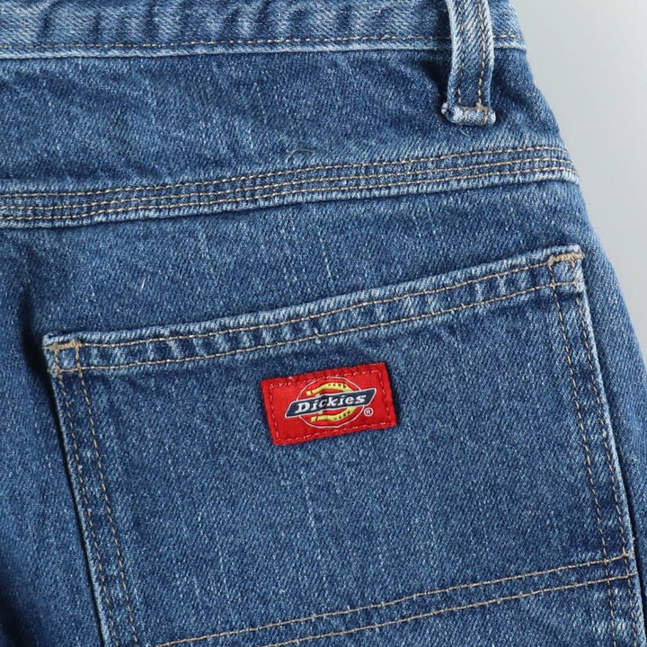 Dickies denim painter pants for men, equivalent to W30 cotton blue type Vintage Second Hand