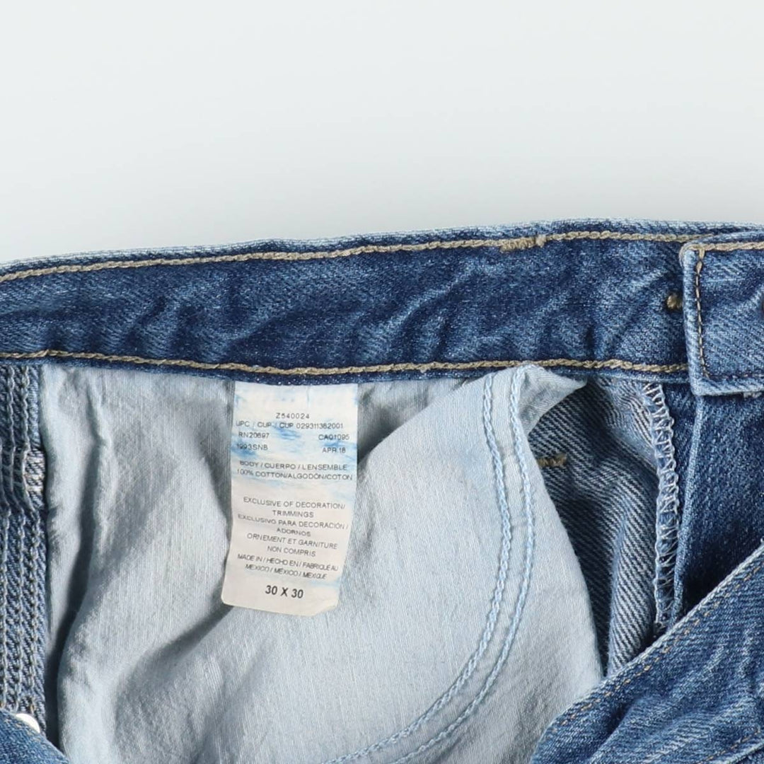Dickies denim painter pants for men, equivalent to W30 cotton blue type Vintage Second Hand