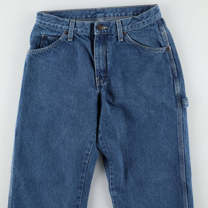 Dickies denim painter pants for men, equivalent to W30 cotton blue type Vintage Second Hand