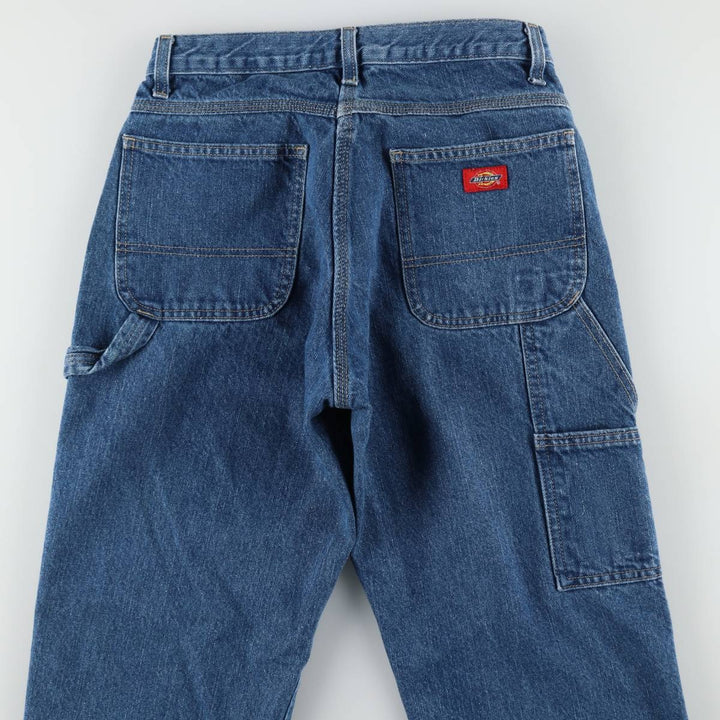 Dickies denim painter pants for men, equivalent to W30 cotton blue type Vintage Second Hand