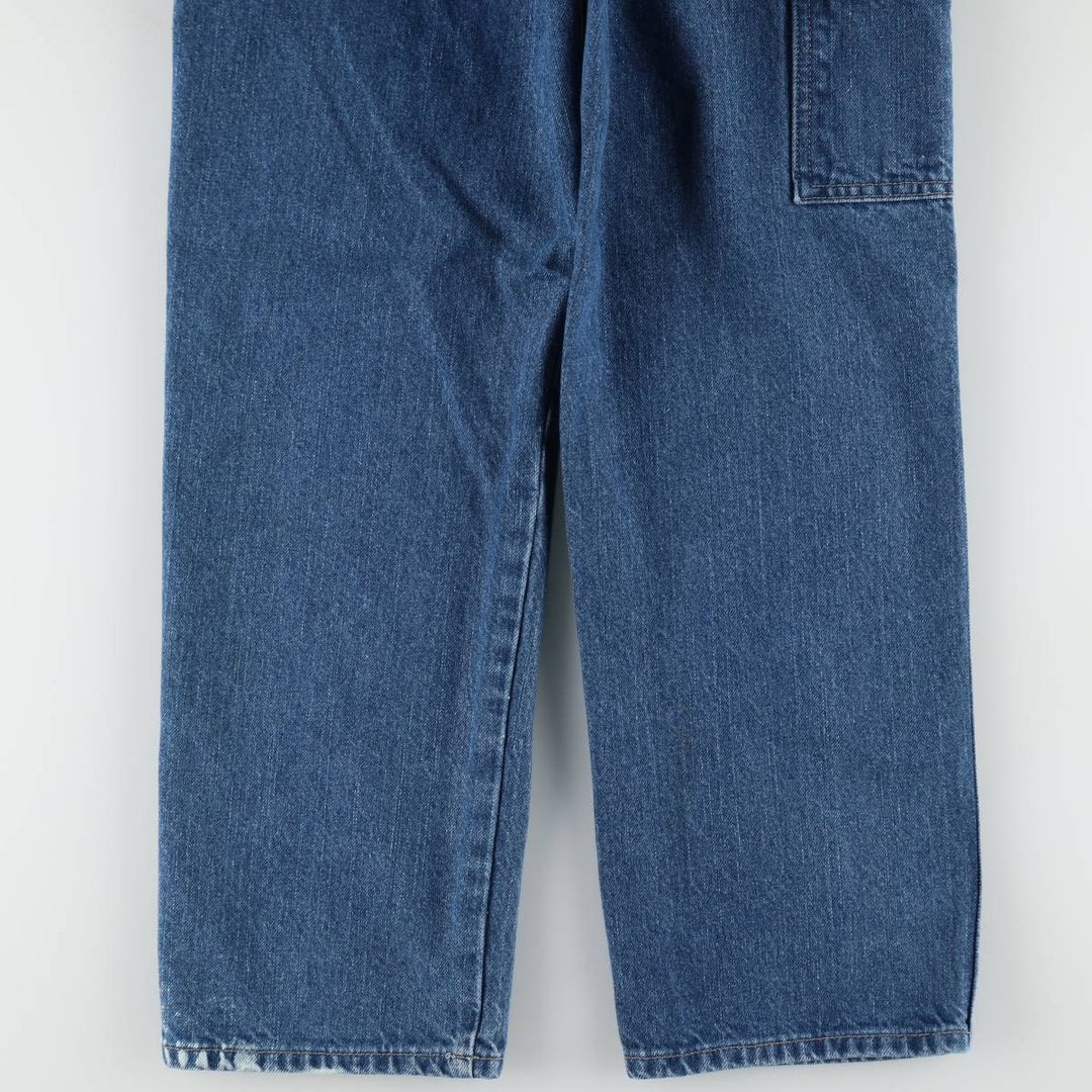Dickies denim painter pants for men, equivalent to W30 cotton blue type Vintage Second Hand