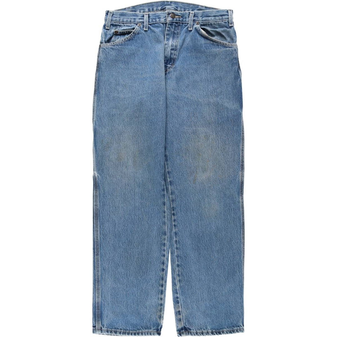 Dickies WORK RELAXED FIT Denim Painter Pants, Men's W32 (approx.) cotton blue type Vintage Second Hand