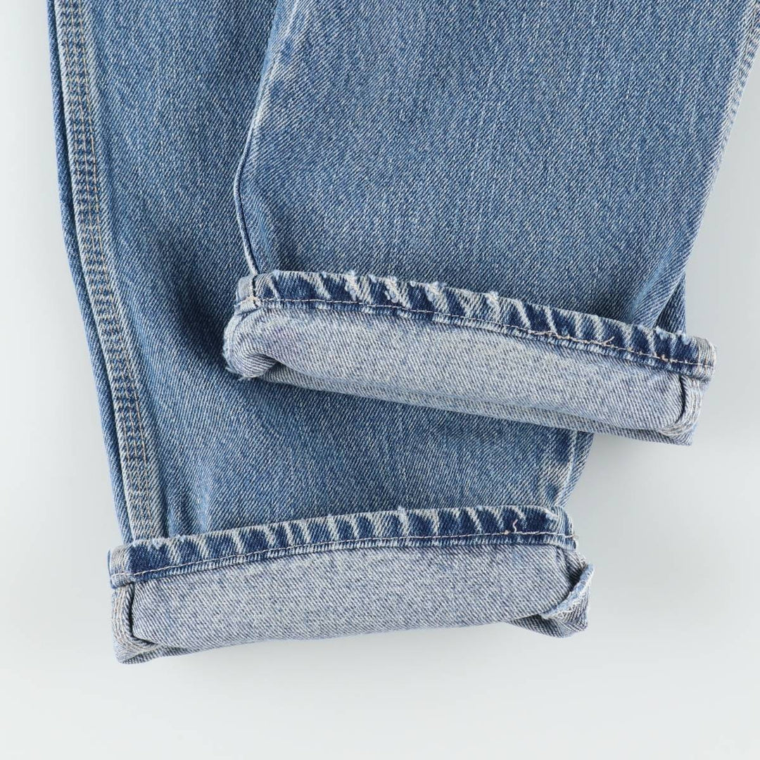 Dickies WORK RELAXED FIT Denim Painter Pants, Men's W32 (approx.) cotton blue type Vintage Second Hand