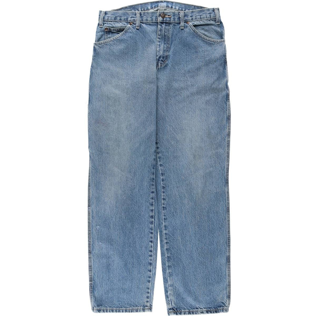 Dickies denim painter pants for men, equivalent to W33 cotton blue type Vintage Second Hand
