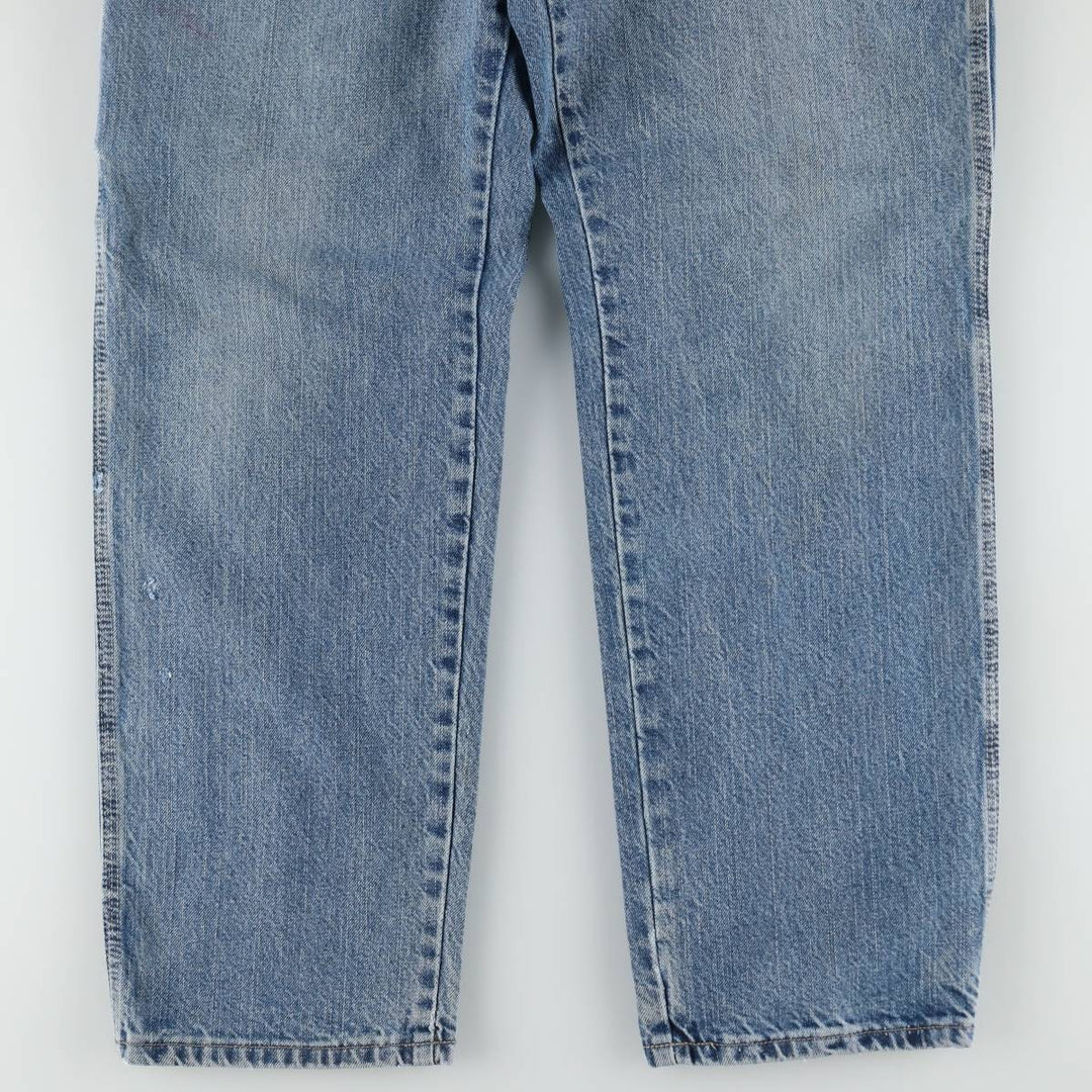Dickies denim painter pants for men, equivalent to W33 cotton blue type Vintage Second Hand